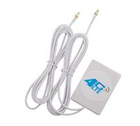 Biwwubik 4G / 3G Antena WiFi 28Dbi LTE Antena Amplificador De Señal 4G / 3G Router Móvil Antena WiFi Antena De Banda (Crc9)