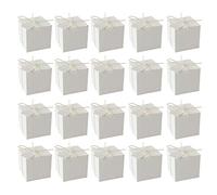 Biwwubik 50 cajas de regalo para dulces, farolillo, caja de papel, caja de regalo, organizador de manualidades, para bodas, color