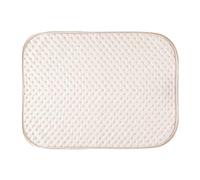 Biwwubik Almohadilla de Cama de PañAl de AlgodóN de Colores OrgáNicos, Cubierta de Cambio de PañAl Absorbente Impermeable para el Cuidado del L