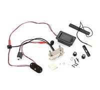 Biwwubik Amplificador de de ViolíN EléCtrico Preamplificador de Ecualizador de ViolíN Transductor de ViolíN EléCtrico Juego de Tono de Volumen PiezoeléCtrico para Cuerdas de ViolíN