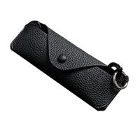 Biwwubik Bolsa para Gafas AntipresióN Bolsa de Almacenamiento para Gafas PortáTil Gafas para MiopíA,Negro