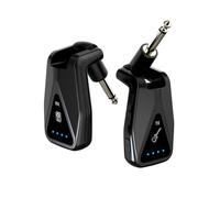 Biwwubik de Micrófono de Guitarra UHF, Transmisor Inalámbrico de Guitarra, Receptor para Guitarra Eléctrica, Conecta y Reproduce para Estudio