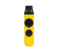 Biwwubik Doble PelíCula Rendimiento Profesional ABS Instrumento de AcompañAmiento de Guitarra, Amarillo