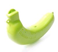 Biwwubik fruta plátano protección caja titular almuerzo contenedores almacenamiento plátano cocina herramientas de plástico