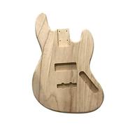 Biwwubik Guitarras eléctricas sin terminar Cuerpo Guitarra Rojo Barril para Guitarras Eléctricas Piezas DIY