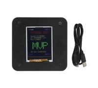 Biwwubik MVPDMA Box B+ BPro - Controlador de teclado y ratón, macro + carcasa negra, accesorios para DMA Dual PC