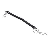 Biwwubik Negro Correa Cadena de de Langosta Giratorio Cordon Cuerda de