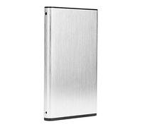 Biwwubik Placa externa Caja de Uso, Móvil USB 3.0 Velocidades Placas Caja HDD Caja de Uso para 98 / SE/ME Plata