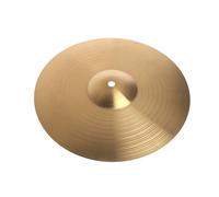 Biwwubik Platillos Crash de Tambor de Jazz de LatóN, Platillos de AleacióN, para Bateristas, Tambor de TamañO de 10 Pulgadas