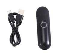 Biwwubik Probador de Alcohol PortáTil Sin Contacto AlcoholíMetro Recargable con Pantalla LED Prueba de Alcohol en el Aliento con Pantalla Digital, Negro