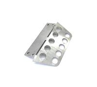 Biwwubik Protector delantero de metal para MN Modelo D90 D91 D99S MN99 1/12 RC Auto Upgrade Partes Accesorios