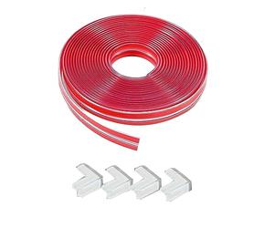 Biwwubik Protectores para Esquinas y Bordes 6 Metros y 4 Protectores de Esquinas, Esquinas y Bordes Esquinas y Bordes A