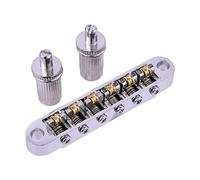 Biwwubik Rollerball Puente Cuerda Superior Puente Rodillo CóDigos Placa EláStica Cuerda Superior CojíN Plata