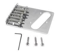 Biwwubik Sillín de 6 cuerdas estilo vintage BruCke para guitarras eléctricas tele