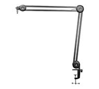 Biwwubik Soporte de brazo de micrófono pesado ajustable para colgar tijeras, micrófono incorporado