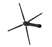 Biwwubik Soporte para clarinete de flauta portátil, plegable, soporte para clarinete de flauta, oboe, accesorio de repuesto para instrumentos musicales