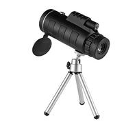 Biwwubik Telescopio monocular monocular 40 x 60 alto rendimiento HD monocular con soporte para smartphone para ver ejes