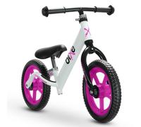 Bixe Bicicleta Niño Balance Bike con Neumáticos de Aire - Bici Equilibrio para Niños y Niñas (Rosa, 12inch Bike for Kids 2-5)