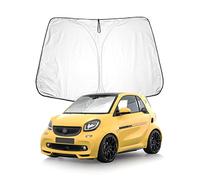 BIXUAN C453 Protector solar compatible con Mercedes Benz Smart Fortwo C453 2014-2019 EQ Forfour W453 2014-2022 Parabrisas Cubierta del parabrisas frontal Protector de parabrisas para el parabrisas