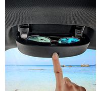BIXUAN Compatible con VW Golf 7 7,5 Tiguan 2 MK2 Passat B8 Valiant 2016-2023 2024 Touran L MSP16 2 Soporte para Gafas de Sol Estuche para Gafas de Coche Soporte de Gafas de Coche Caja de