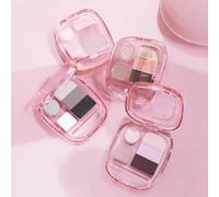 biya - Heart's Joy 5-color Eyeshadow Palette - 4 Types 101# White Peach - 4.9g