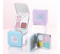 biya - Joyful Dream 4-Color Eyeshadow Palette - 4 Types DO02# Coconut Blue Feather - 5g