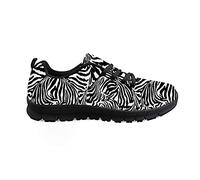 Biyejit, Estampado de Cebra, Zapatillas con Cordones para Mujer, Entrenamiento, Correr, Caminar, Calzado Deportivo para Hombre, Gimnasio, Fitness, Zapatos de Entrenamiento