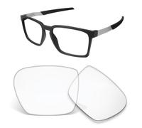Biyxpiv Lentes de repuesto de 1,5 mm compatibles con gafas de sol Oakley Exchange Sun OO9483 de 56 mm, antiarañazos, Cristal HD