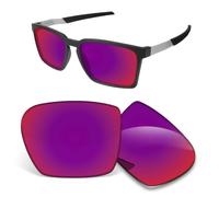 Biyxpiv Lentes de repuesto de 1,5 mm compatibles con gafas de sol Oakley Exchange Sun OO9483 de 56 mm, antiarañazos, Espejo de sol de medianoche