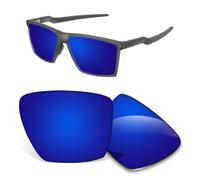 Biyxpiv Lentes de repuesto de 1,5 mm compatibles con gafas de sol Oakley Futury Sun OO9482 de 57 mm, antiarañazos, Espejo azul oscuro