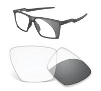 Biyxpiv Lentes de repuesto de 1,5 mm compatibles con gafas de sol Oakley Futury Sun OO9482 de 57 mm, antiarañazos, gris fotocromático