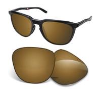 Biyxpiv Lentes de repuesto de 1,5 mm compatibles con gafas de sol Oakley Thurso OO9286 OO9286A de 54 mm, antiarañazos, Espejo de bronce