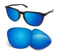 Biyxpiv Lentes de repuesto de 1,5 mm compatibles con gafas de sol Oakley Thurso OO9286 OO9286A de 54 mm, antiarañazos, Espejo azul hielo