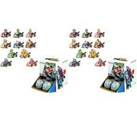 Bizak 30697936 Mario Kart Racers Vehículos Retroficción Juguete, Capsula Sorpresa, Diferentes Modelos para Coleccionar (Paquete de 2)
