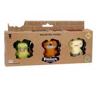 Bizak 64110210-2 Fuggler Pack de 3 Figuras de 6.5 cm con Poster Coleccionable, 44 Figuras para Coleccionar, para Niños y Niñas +4 Años