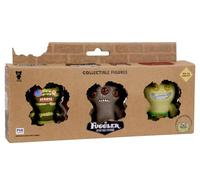 Bizak 64110210-3 Fuggler Pack de 3 Figuras de 6.5 cm con Poster Coleccionable, 44 Figuras para Coleccionar, para Niños y Niñas +4 Años