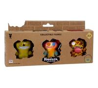 Bizak 64110210-4 Fuggler Pack de 3 Figuras de 6.5 cm con Poster Coleccionable, 44 Figuras para Coleccionar, para Niños y Niñas +4 Años