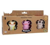 Bizak 64110210-5 Fuggler Pack de 3 Figuras de 6.5 cm con Poster Coleccionable, 44 Figuras para Coleccionar, para Niños y Niñas +4 Años