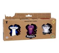 Bizak 64110210-6 Fuggler Pack de 3 Figuras de 6.5 cm con Poster Coleccionable, 44 Figuras para Coleccionar, para Niños y Niñas +4 Años