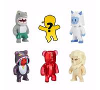 Bizak (64112260 Stumble Guys Figura Pack De 6 Epic Collection