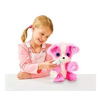 Bizak Adoptanimals Electrónico Mascota Interactiva de Peluche Rosa 63040640, Color/Modelo Surtido