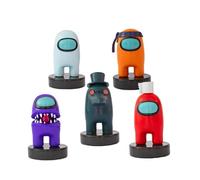 Bizak Figura Among Us con sello - Pack de 5 Blíster (64115041)