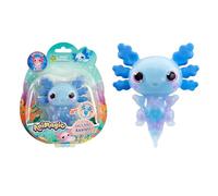 Bizak Animagic Axolotl Mascota Electrónica y Lumínica, Azul, + 4 Años, Juego Sensorial & Experiencia Táctil, Cuerpo Extensible, Flota & Brilla en el Agua (64550393-1)