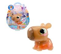 Bizak Animagic Capibara Interactiva con Luces y Sonidos, Cuerpo Blandito y Suave con Mandarinas, Apilables, Color Marron (64553921-1)