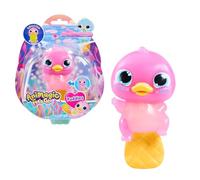 Bizak Animagic Let's GLO Ornitorrinco Mascota Electrónica y Lumínica, Rosa, Juego Sensorial y Experiencia Táctil, Cuerpo Extensible, Flota y Brilla en el Agua, a Partir de 4 Años (64555204-2)