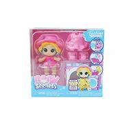 Bizak Baby Secrets Hora del Lavabo Sorpresa, Figura bebé con Accesorios, Ropa, Lavadora, Zapatos - Tiesto con Flores (63242176)