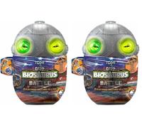 Bizak Biosaurus Battle Pack Doble, descubre y construye Las Criaturas electrónicas en su Interior, 20-24 Piezas Incluidas, 4 Modelos para coleccionar (62008129) (Paquete de 2)