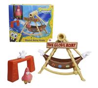 Bizak Bob Esponja Atracción Barco Pirata The Glove Boat, playset con Figura Oficial de Patricio y Accesorios, Juguete Fondo de Bikini +3 años (64566255)