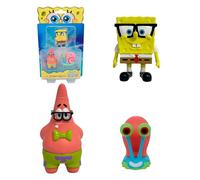 Bizak Bob Esponja Pack 3 Figuras Blister, muñecos coleccionables de 5 cm, Surtidos Diferentes con Personajes de la Serie, Juguete Ideal para Fans (64393001-4)