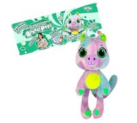 Bizak Bubble Pops, Peluches Mágicos Que multiplican su tamaño x5, Proceso emocionante y Olor a Chicle, 12 Diferentes Animales con Aroma y patitas Stem, Capibara Menta (64492004-8)